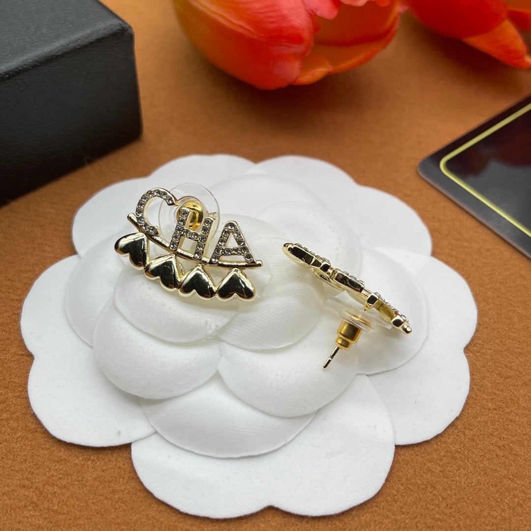 Chanel style earrings - product photo 4