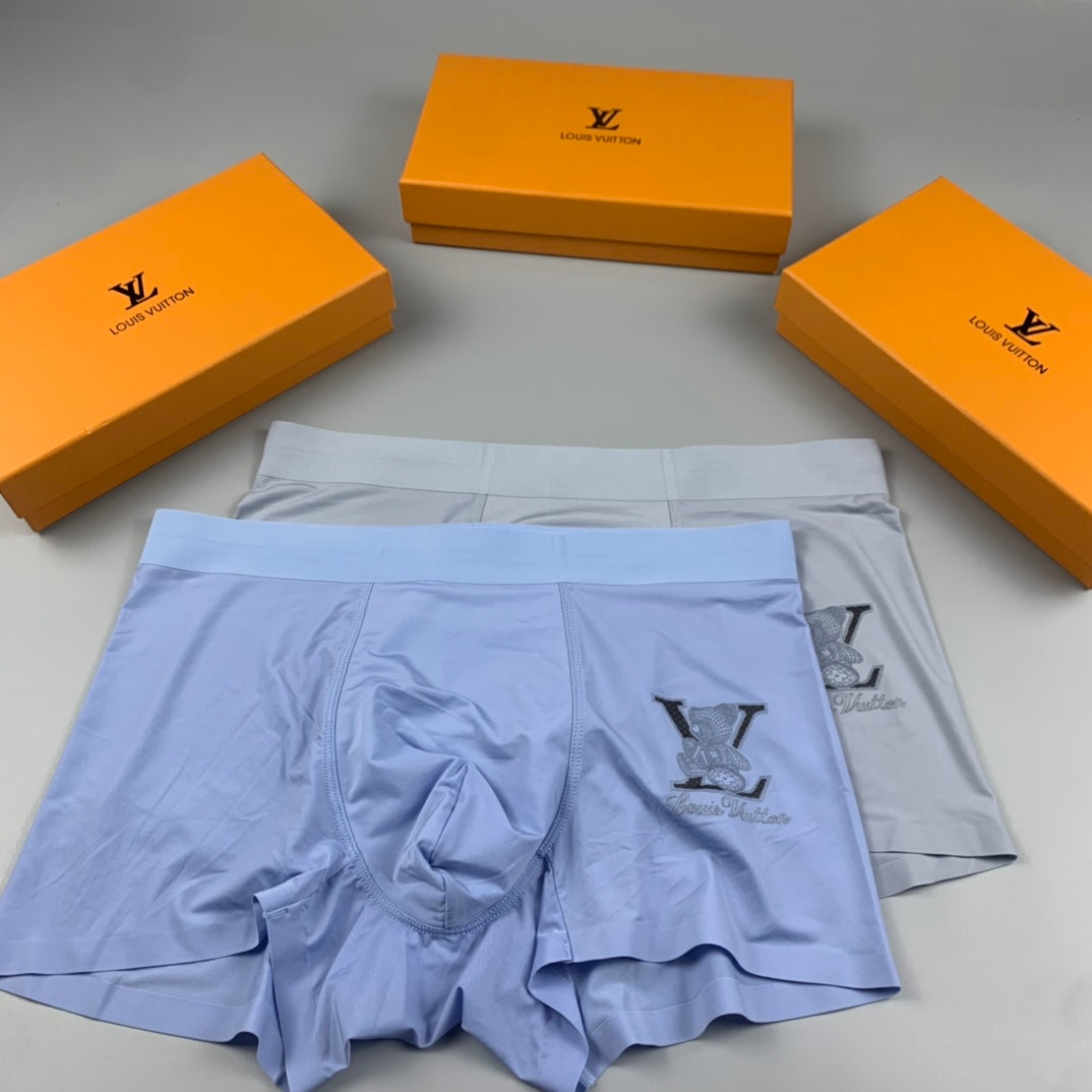 Louis Vuitton Lavender Large Monogram Motif Boxer Briefs, image 5