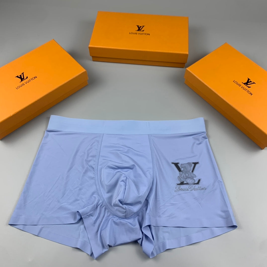 Louis Vuitton Lavender Large Monogram Motif Boxer Briefs, image 1
