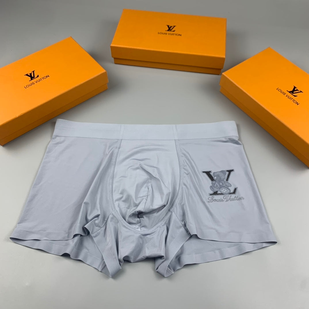 Louis Vuitton Lavender Large Monogram Motif Boxer Briefs, image 3