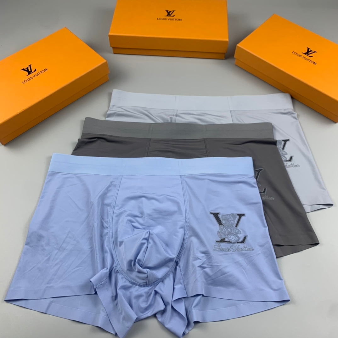 Louis Vuitton Lavender Large Monogram Motif Boxer Briefs, image 7