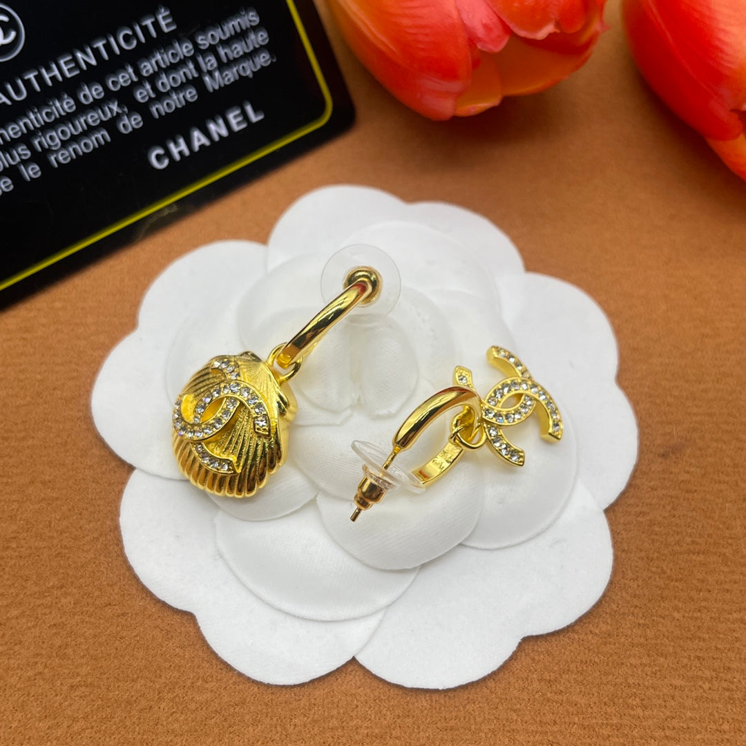 Chanel style earrings - product photo 3