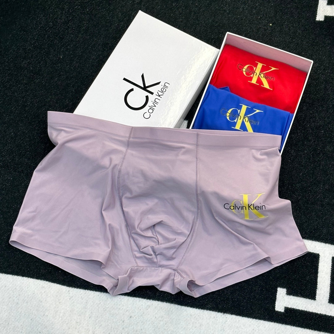 Calvin Klein Royal Blue Contrast Monogram Boxer Briefs, image 5