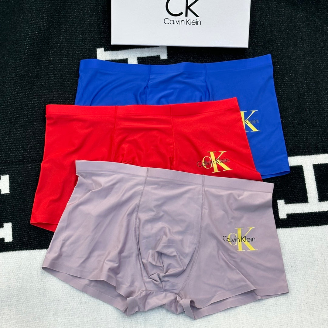 Calvin Klein Royal Blue Contrast Monogram Boxer Briefs, image 9