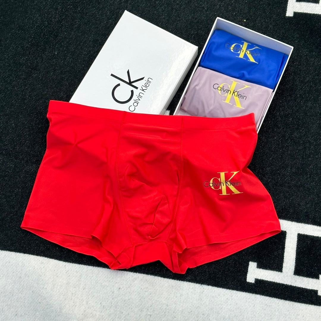 Calvin Klein Royal Blue Contrast Monogram Boxer Briefs, image 6