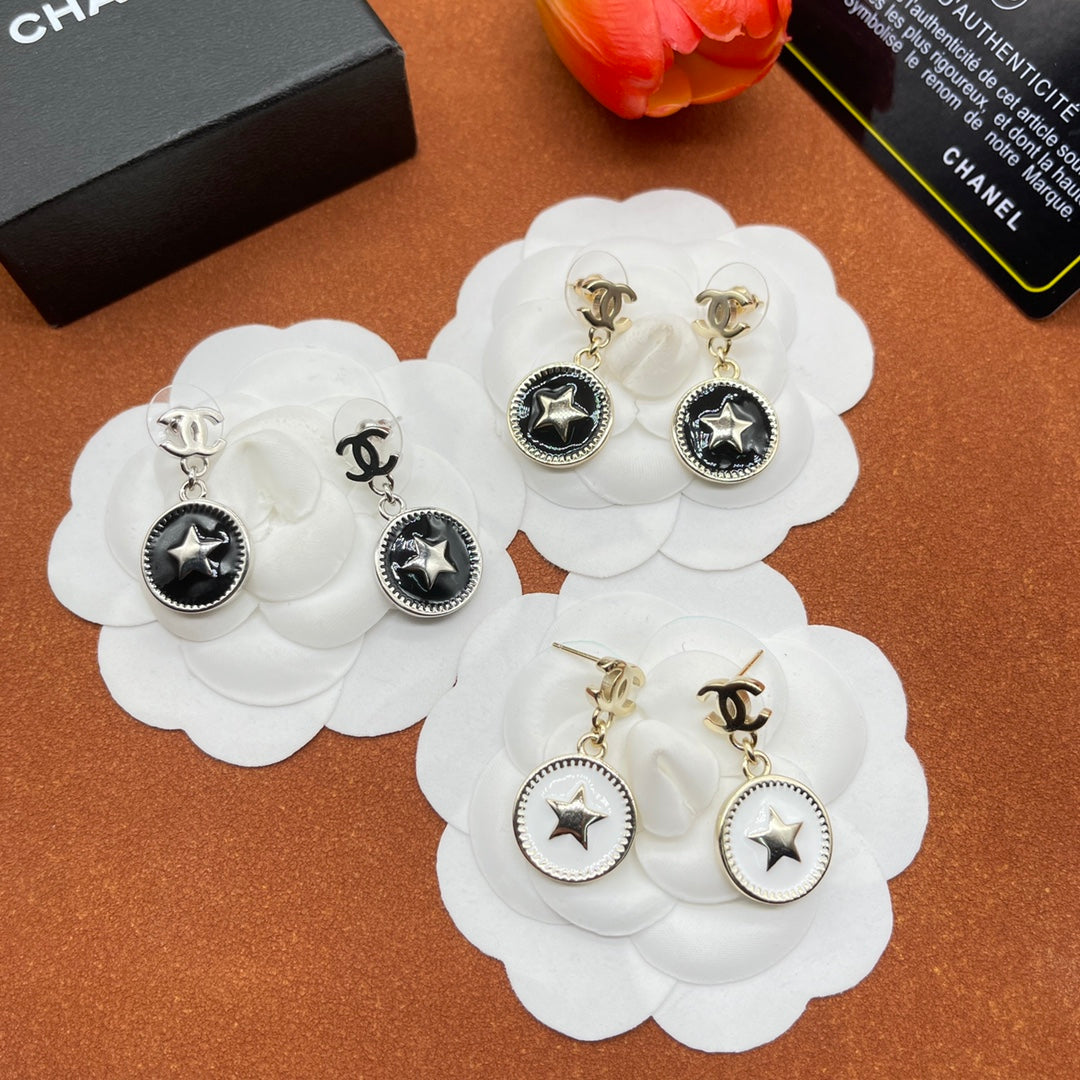 Chanel style earrings - product photo 7
