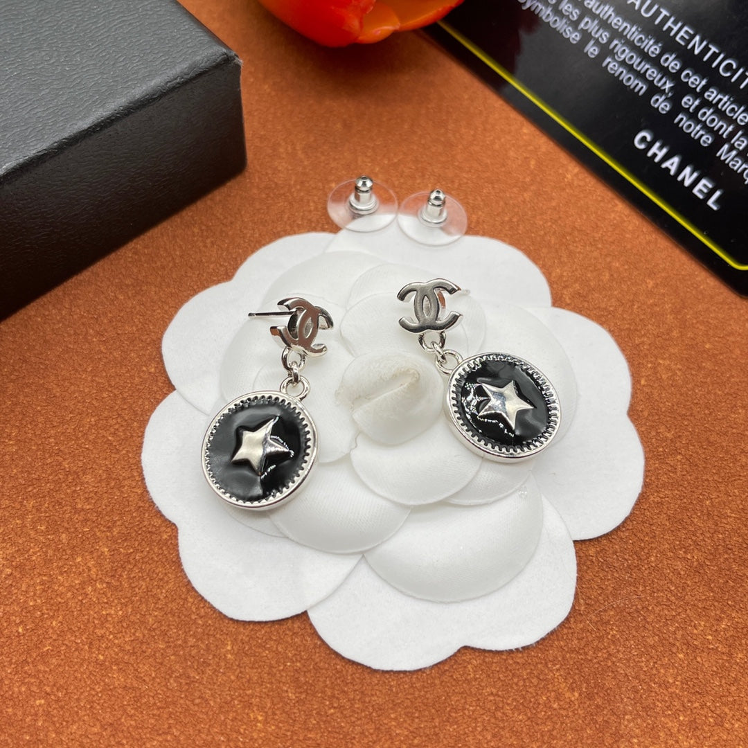 Chanel style earrings - product photo 3
