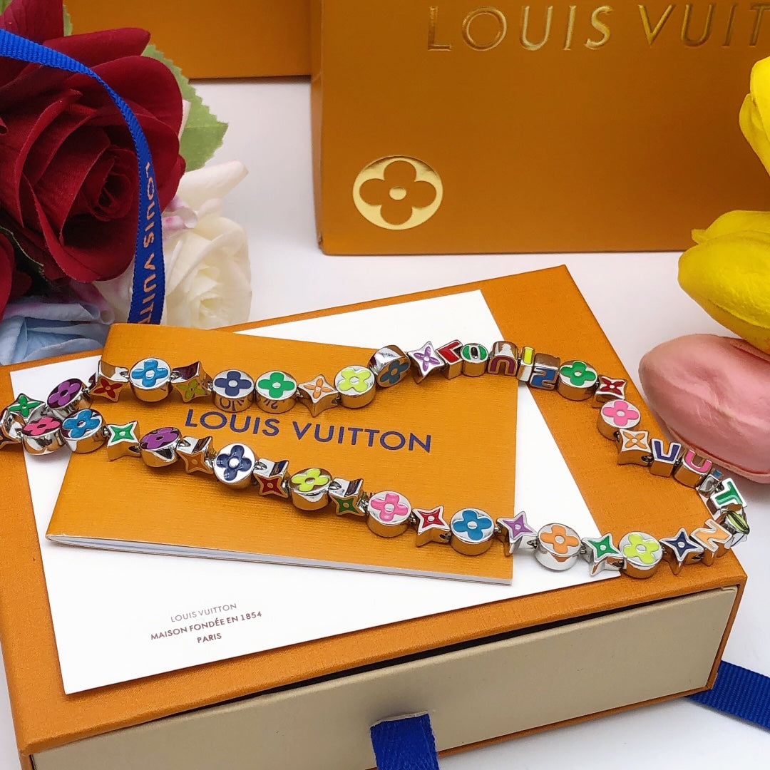 Louis Vuitton Letter Necklace – Style 24 - image 8