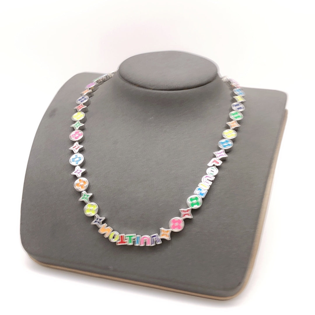 Louis Vuitton Letter Necklace – Style 24 - image 2
