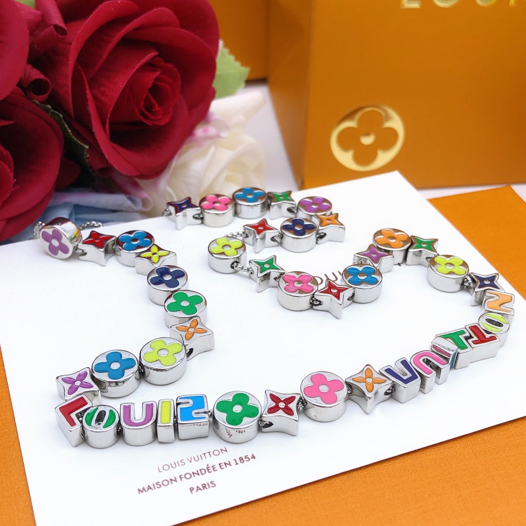 Louis Vuitton Letter Necklace – Style 24 - image 9