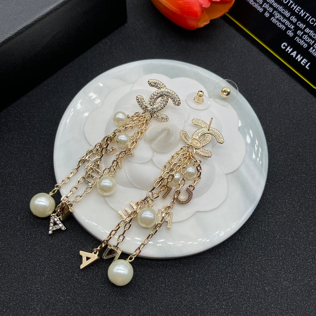 Chanel style earrings - product photo 4