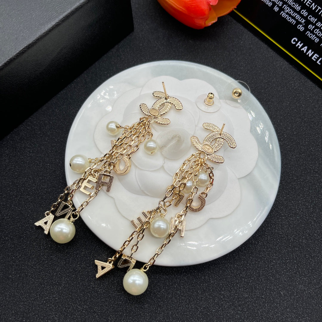 Chanel style earrings - product photo 5