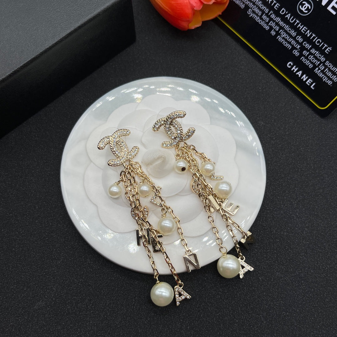 Chanel style earrings - product photo 2