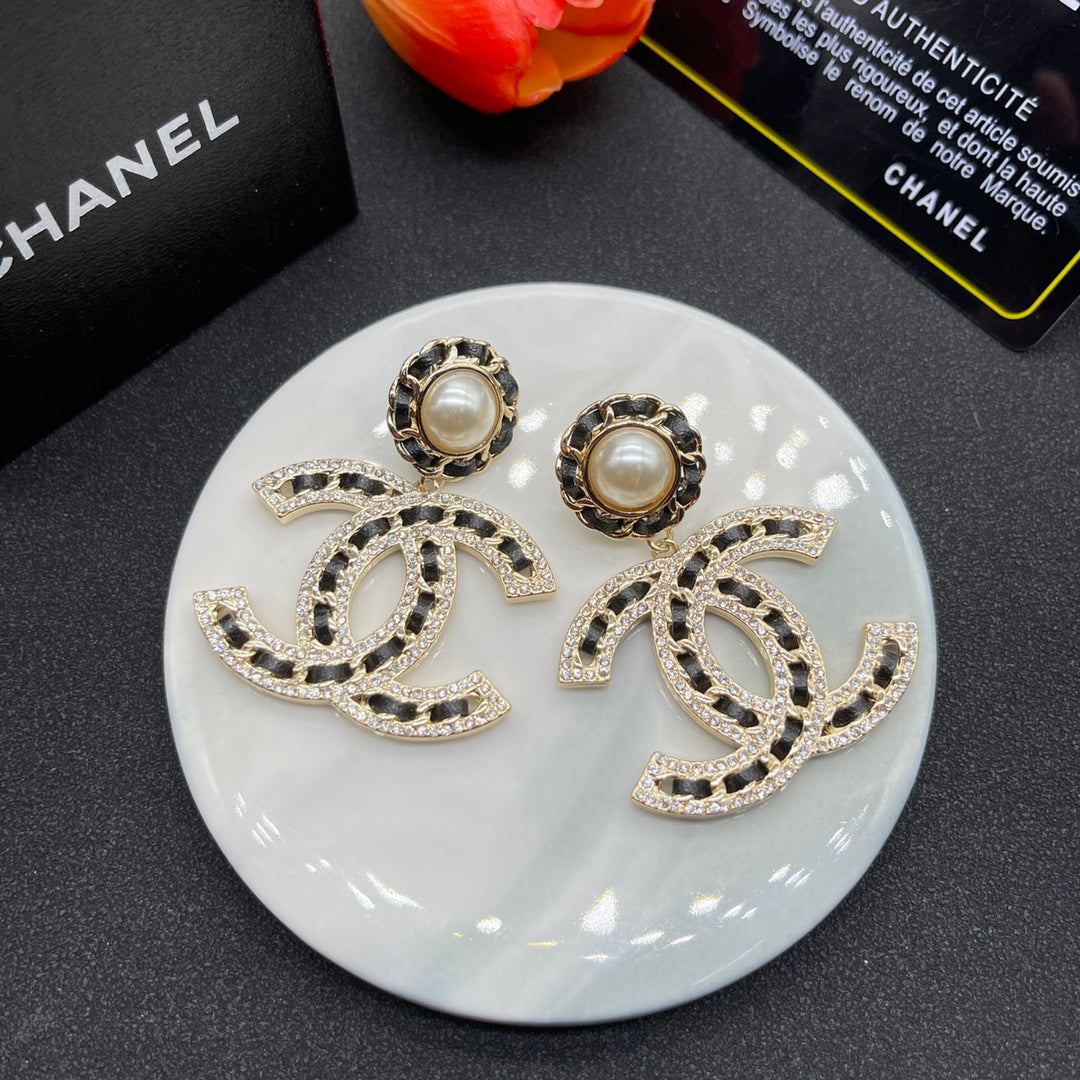 Chanel style earrings - product photo 3