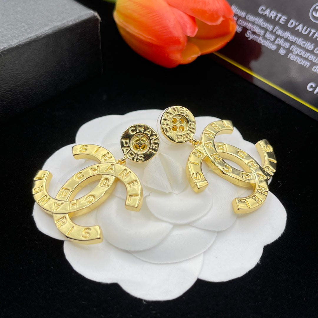 Chanel style earrings - product photo 2