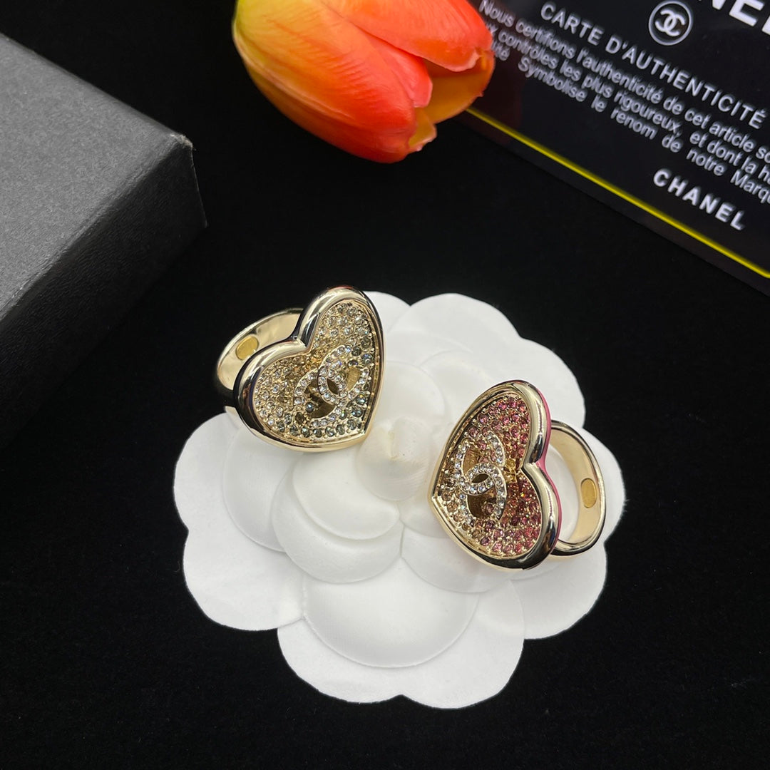 Chanel style premium version rings - product photo 7