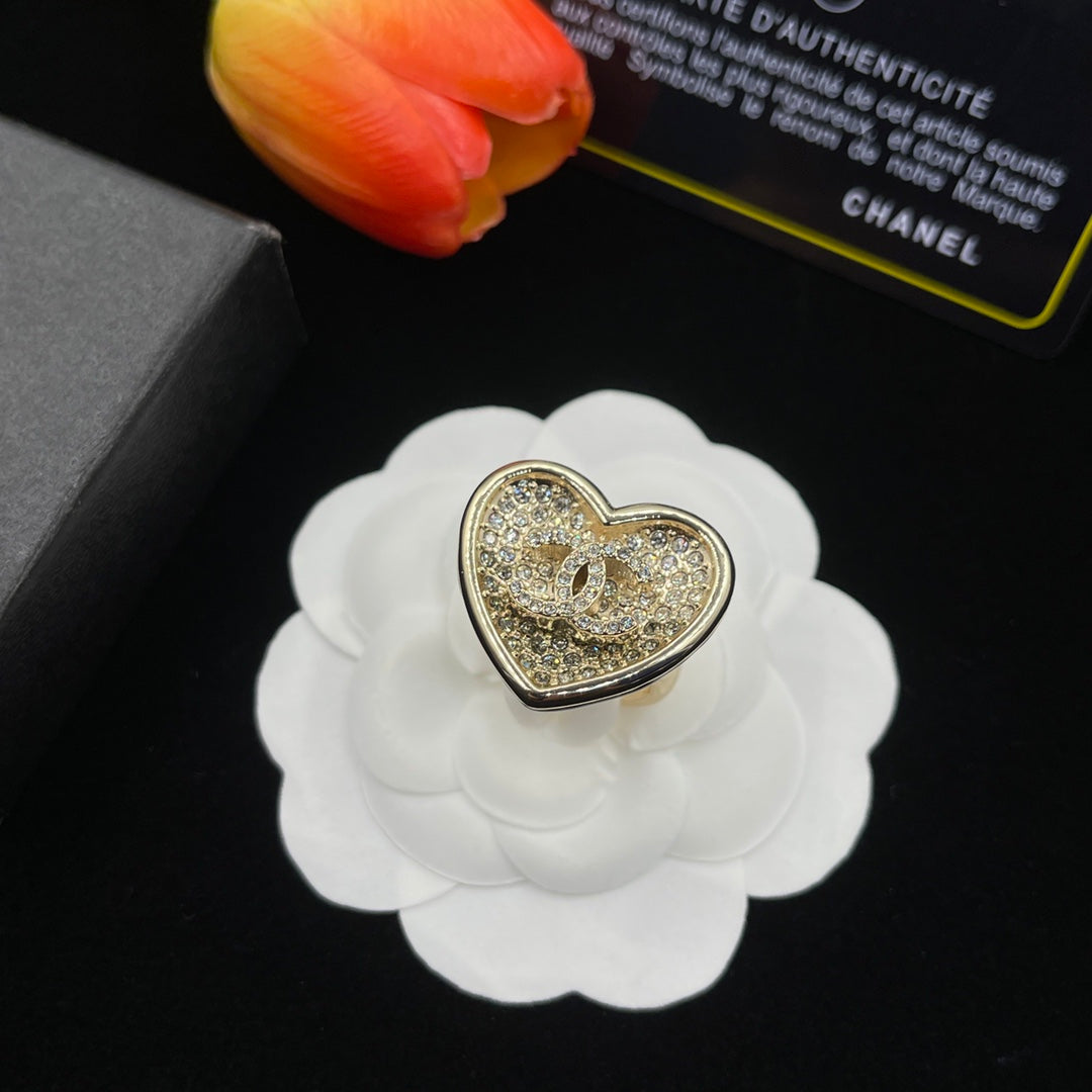 Chanel style premium version rings - product photo 1