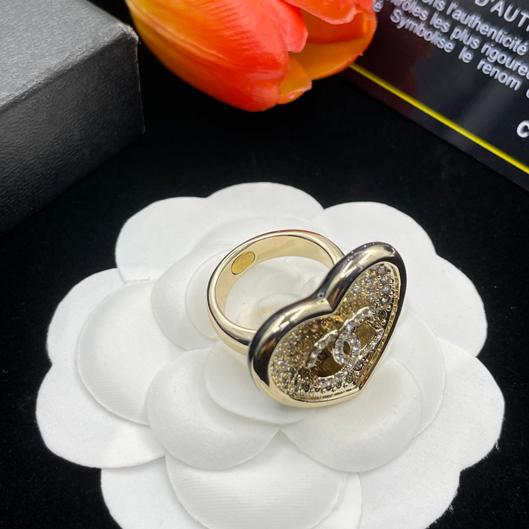 Chanel style premium version rings - product photo 6