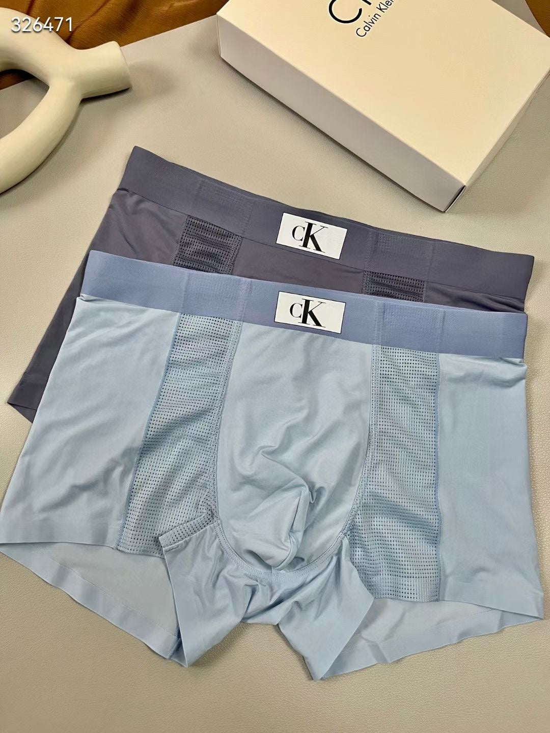 Calvin Klein Muted Shades Small Waist Patches Boxer Briefs, image 3