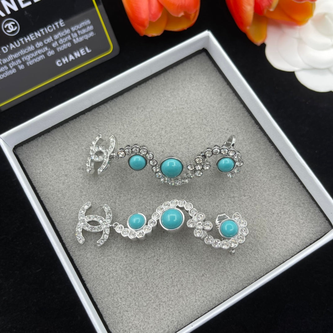 Chanel style earrings - product photo 4