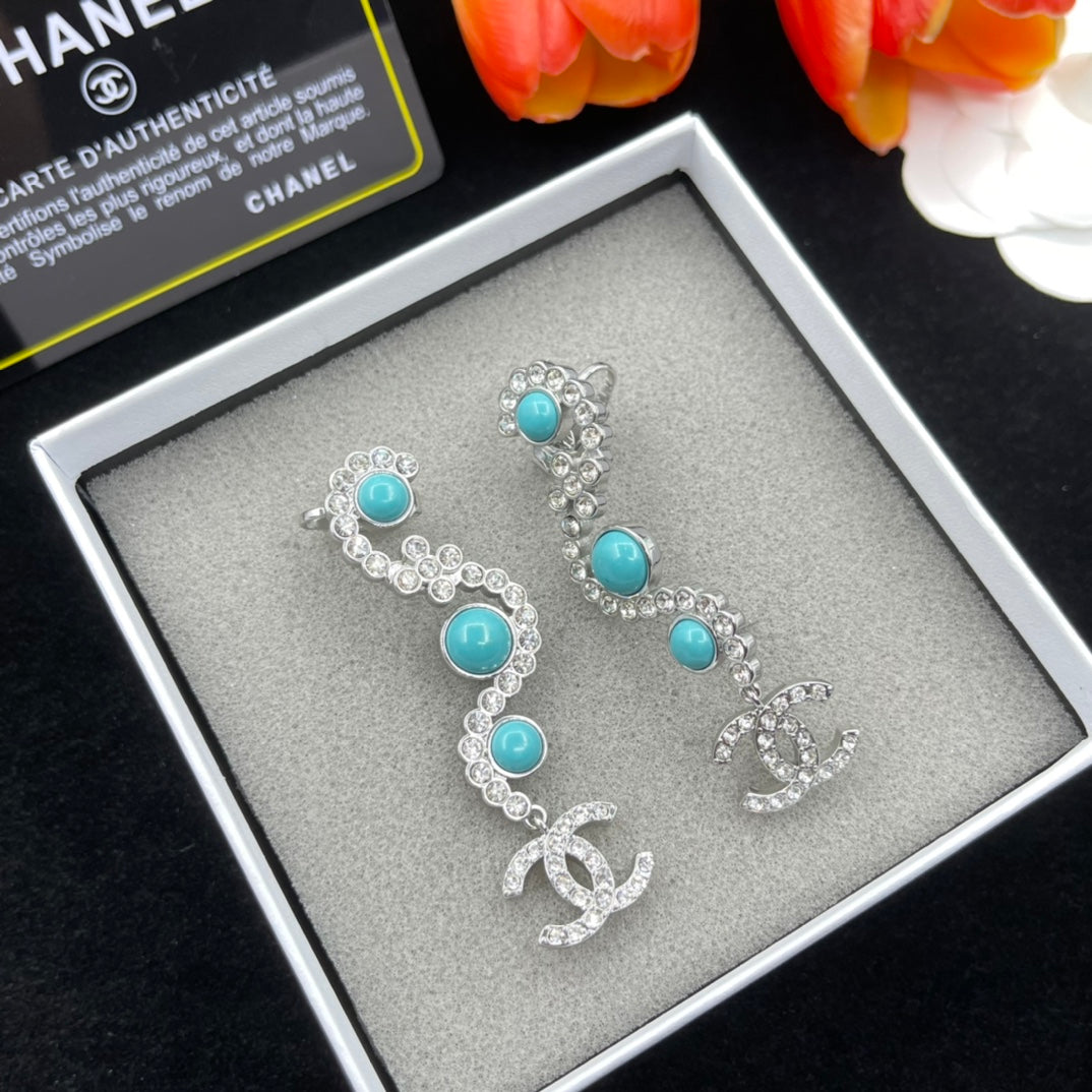 Chanel style earrings - product photo 2