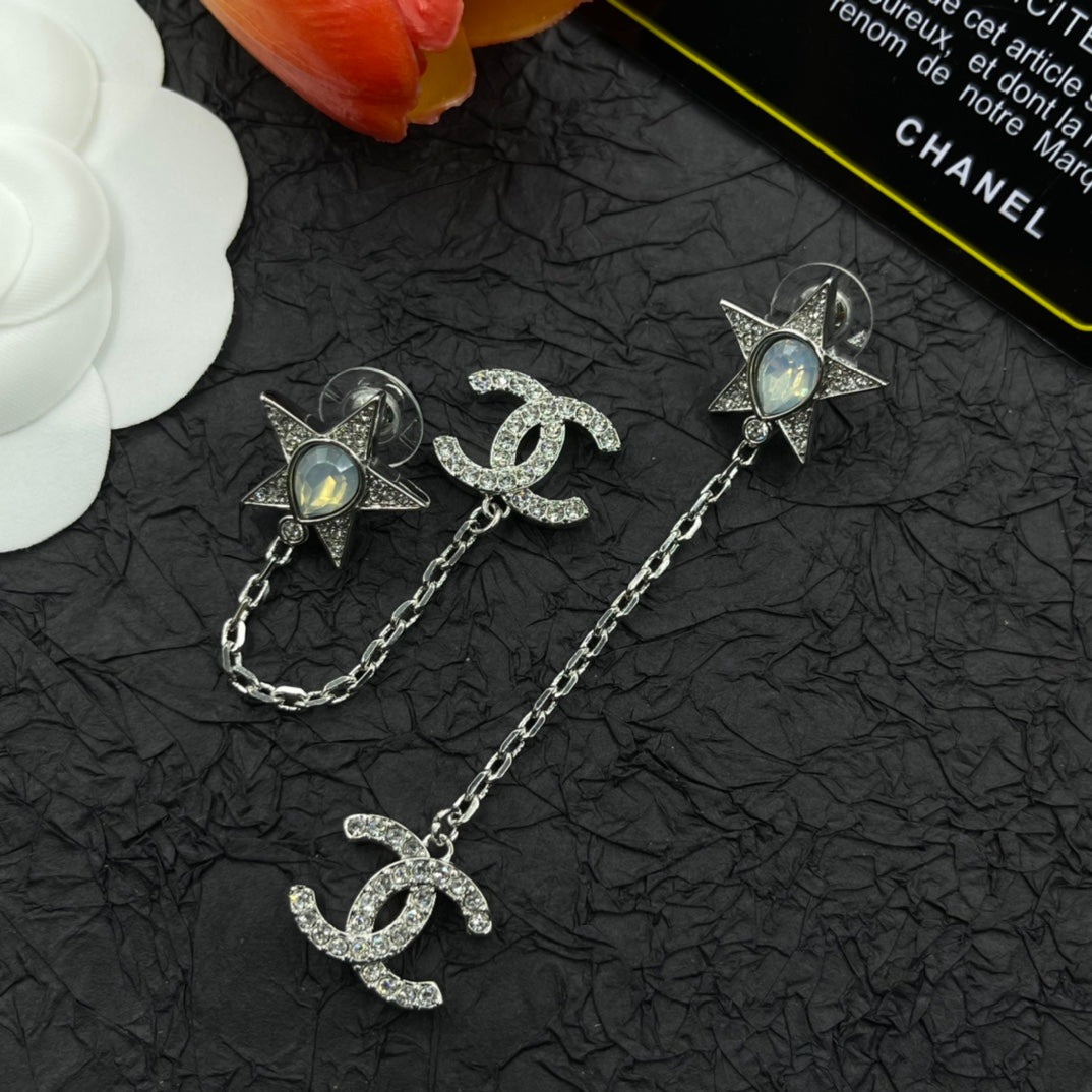 Chanel style earrings - product photo 3