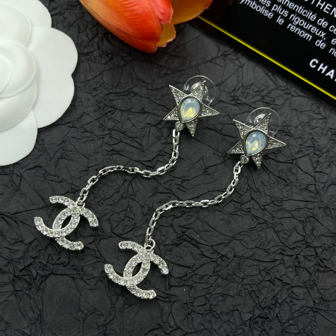 Chanel style earrings - product photo 2