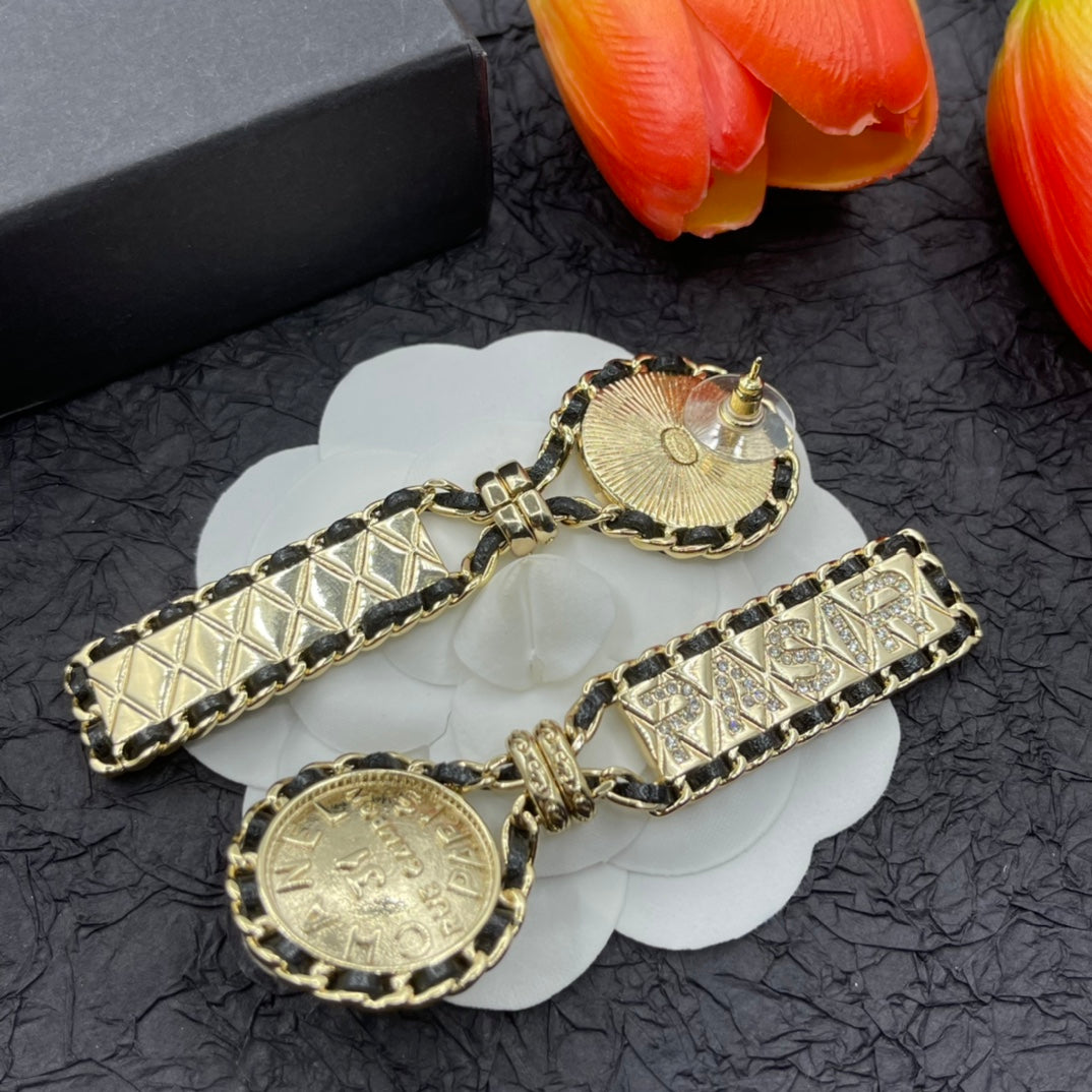 Chanel style earrings - product photo 5