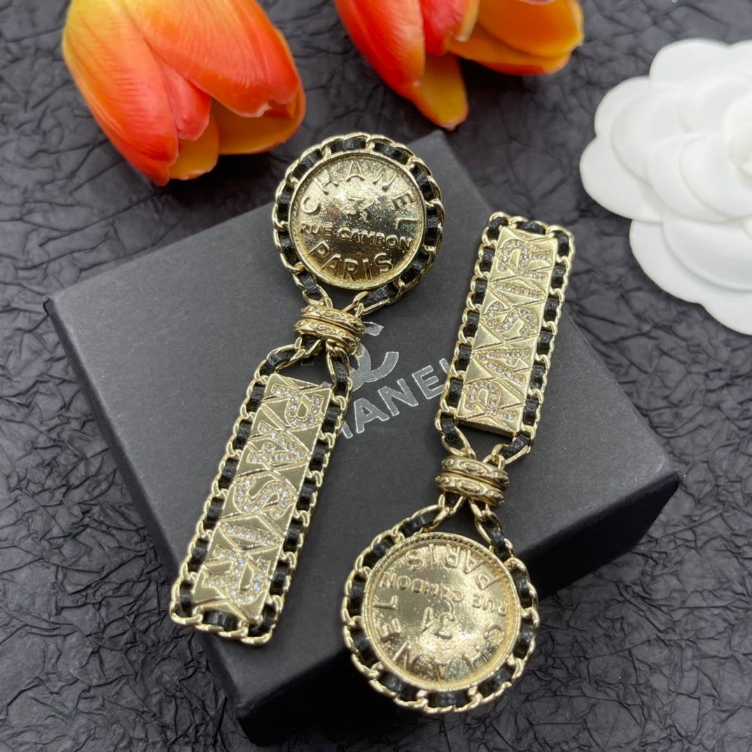 Chanel style earrings - product photo 4