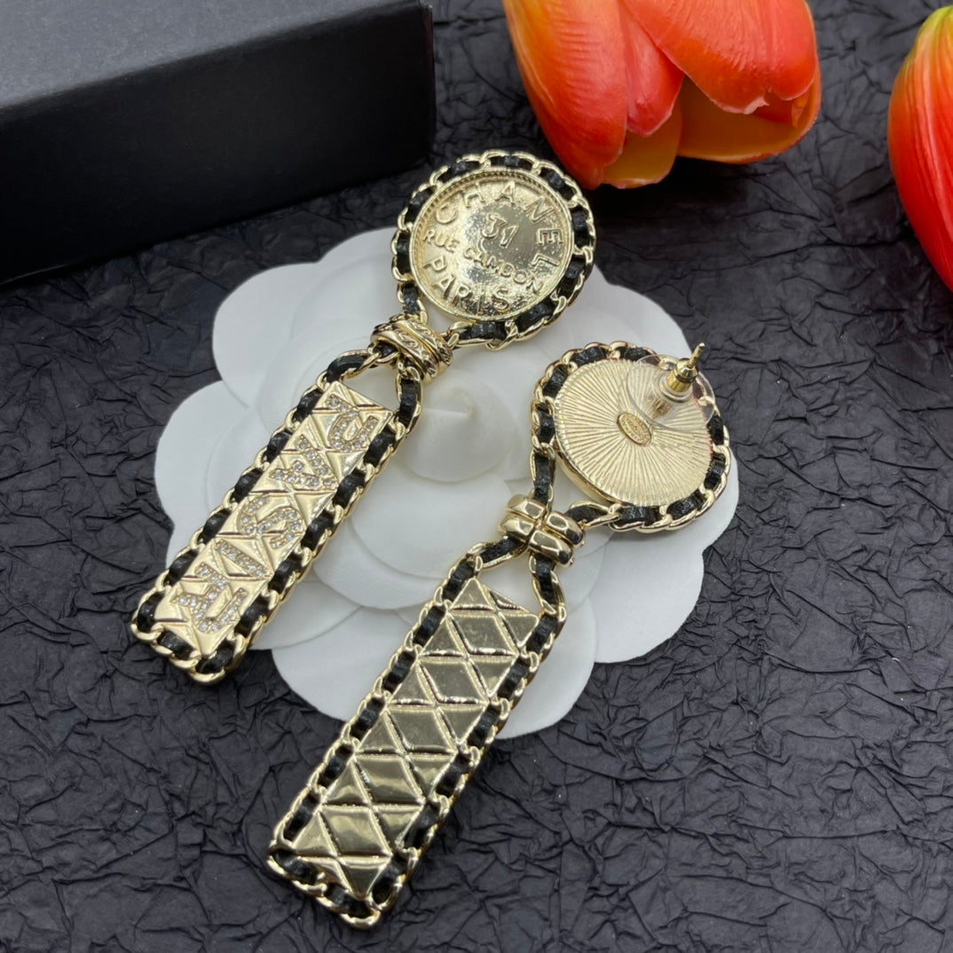Chanel style earrings - product photo 3