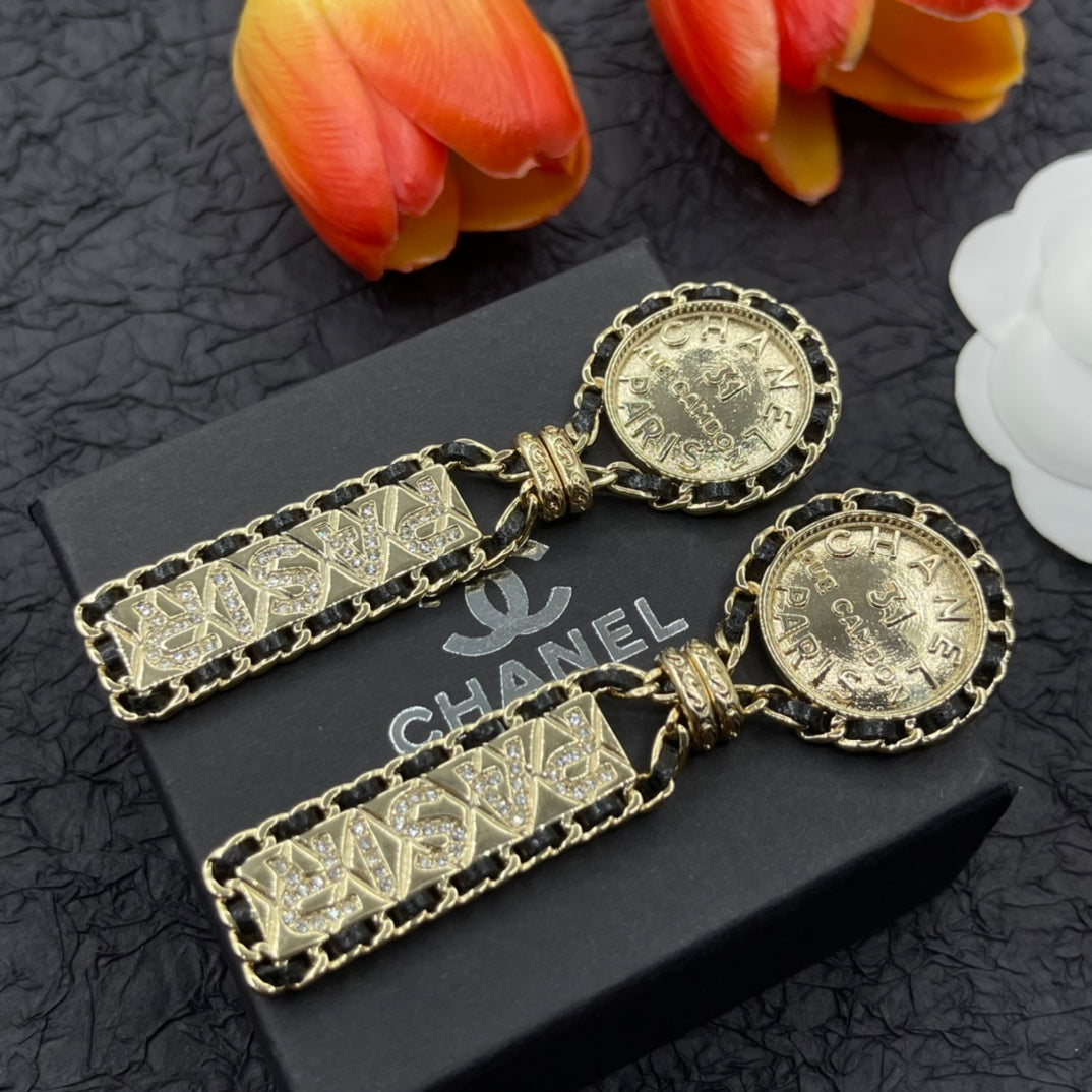Chanel style earrings - product photo 2