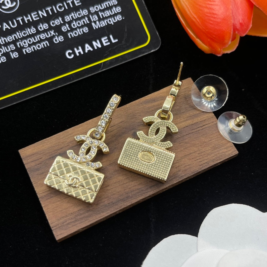 Chanel style earrings - product photo 5