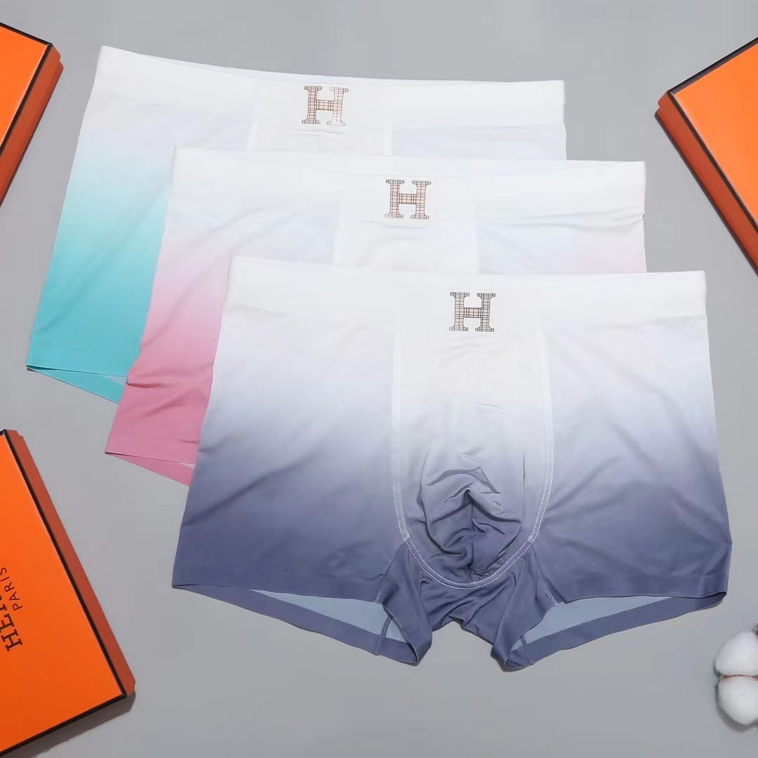 Hermès Pastel Pink Blue Gradient Boxer Briefs, image 3