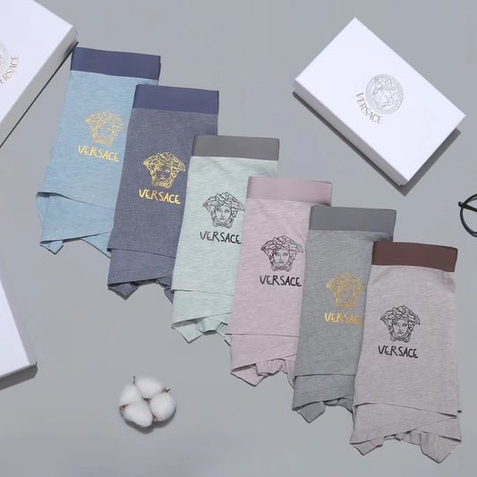 Versace Pastel Frilled Cuff Face Motifs Crew Socks, image 1
