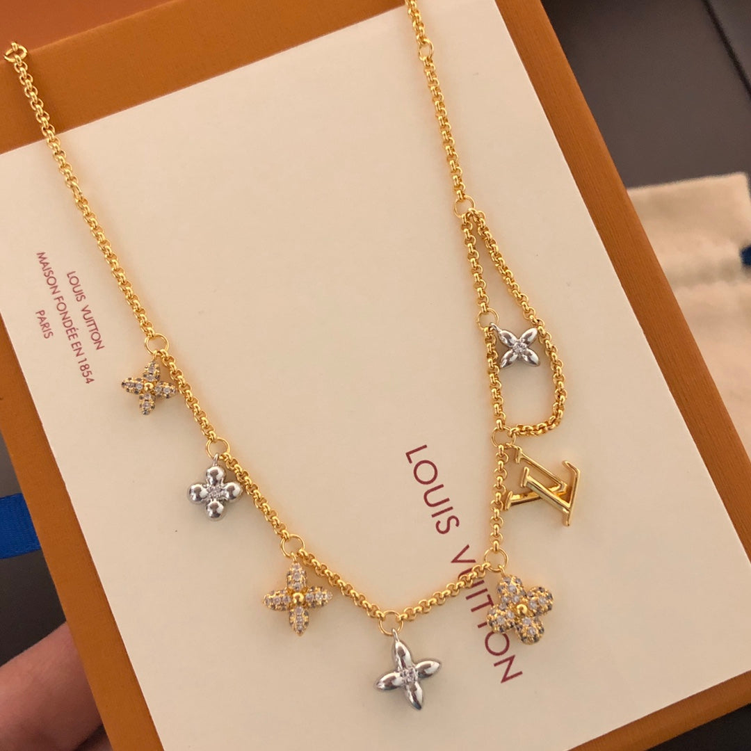 Louis Vuitton Double-Layer Necklace - image 1
