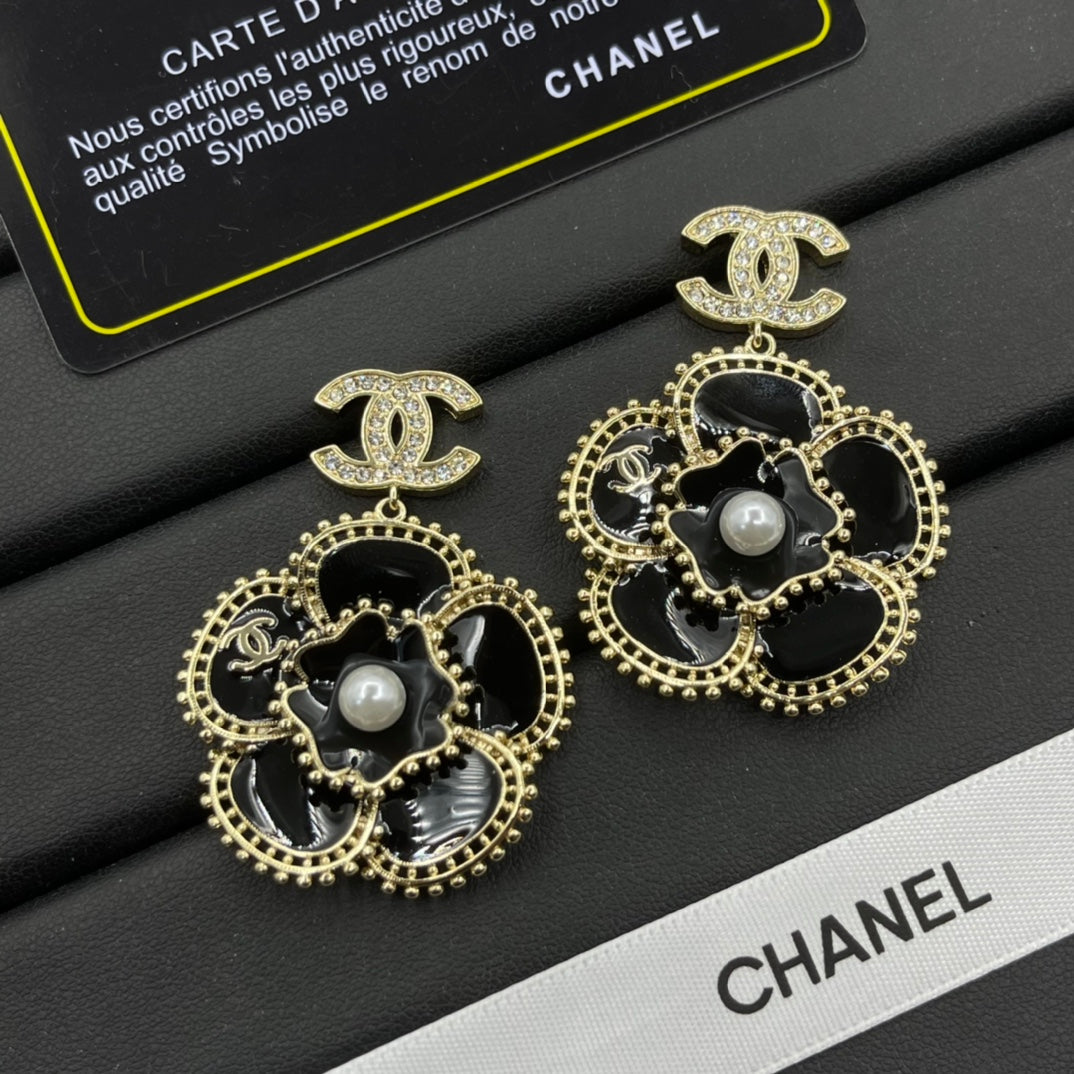 Chanel style earrings - product photo 2