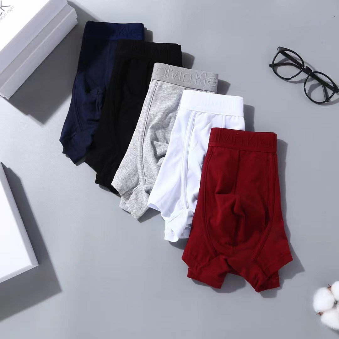 Calvin Klein Navy Red White Waistband Boxer Briefs, image 6