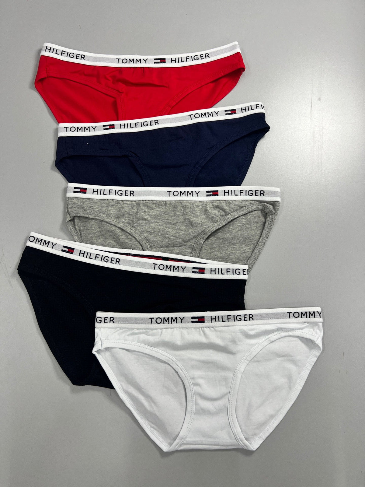 Calvin Klein Grey White Red Brief Stack Women's Briefs, image 4