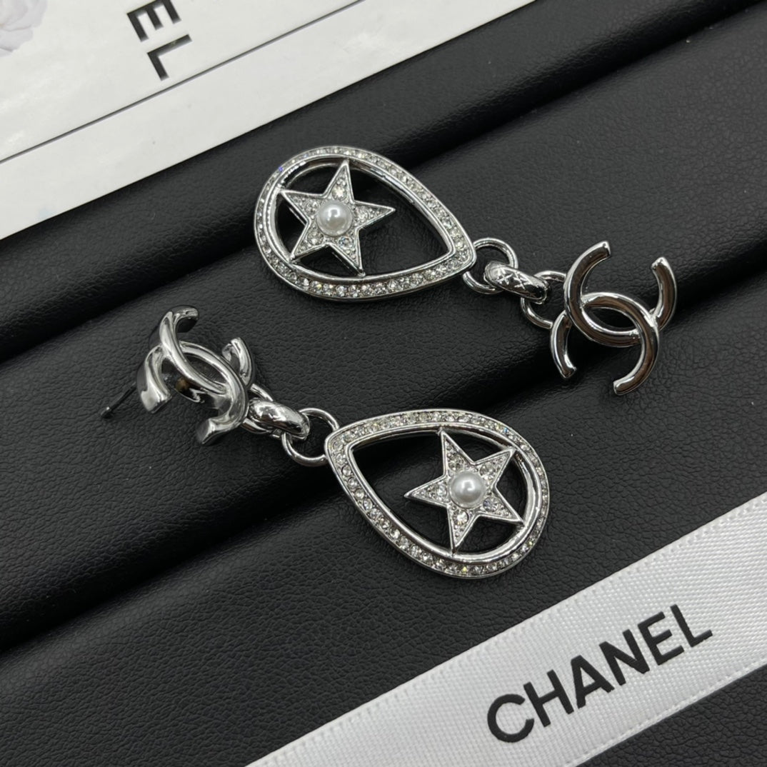 Chanel style earrings - product photo 3