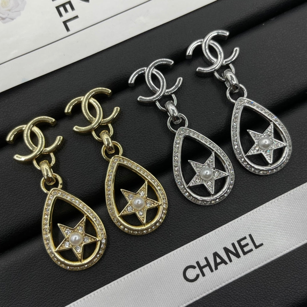 Chanel style earrings - product photo 7