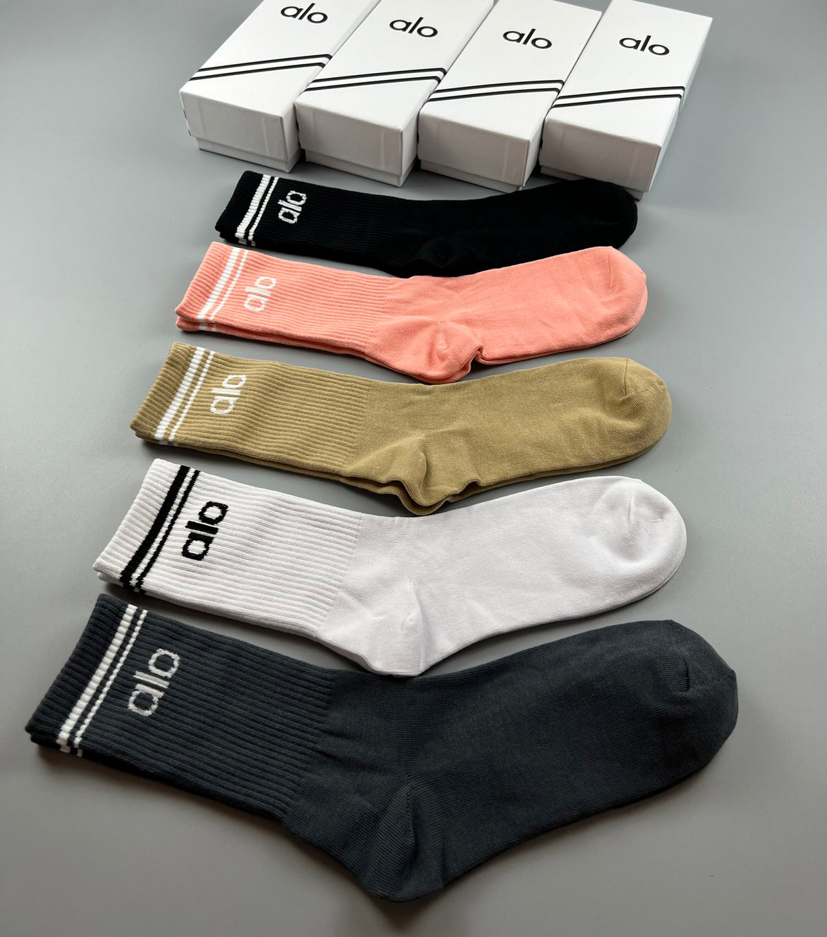 Alo Boxed Bright Colour Letter Panels Boxer Briefs, image 9