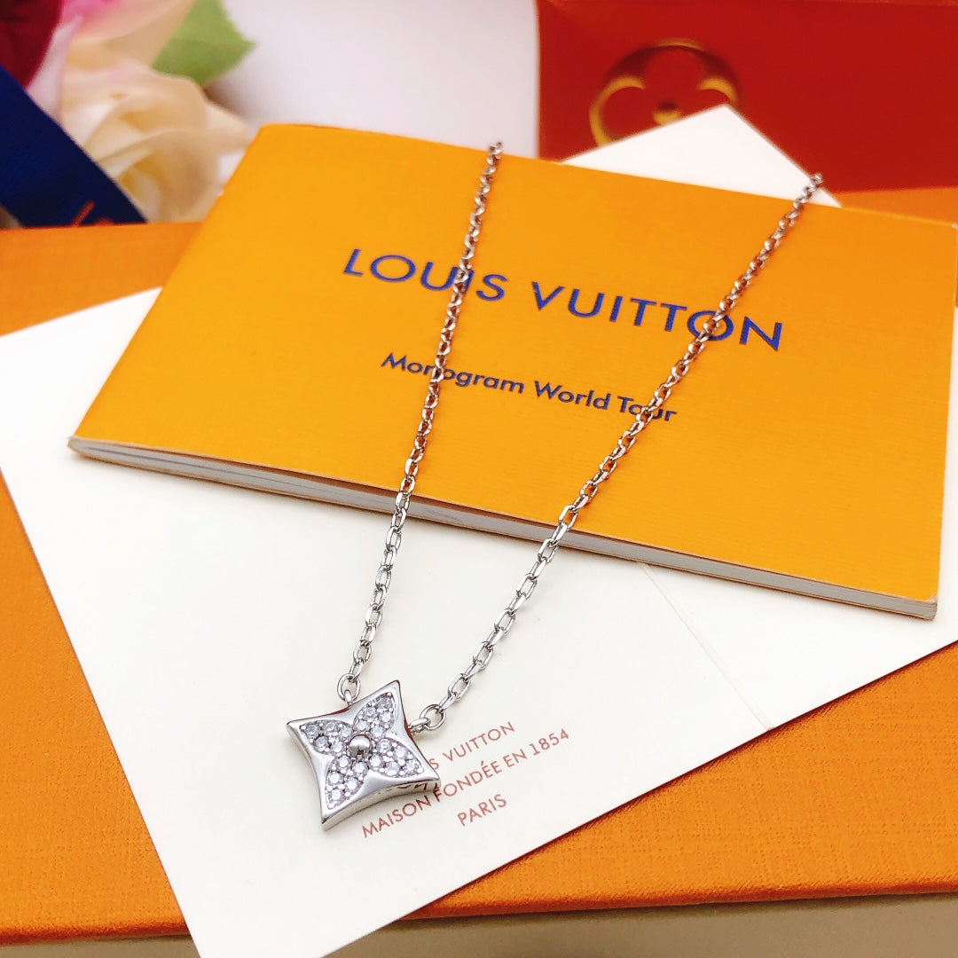 Louis Vuitton Silver-Tone Necklace – Style 07 - image 1