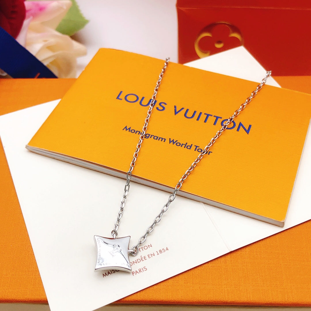 Louis Vuitton Silver-Tone Necklace – Style 07 - image 3