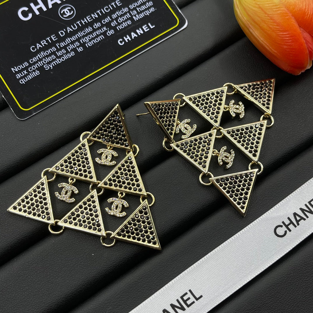 Chanel style earrings - product photo 2