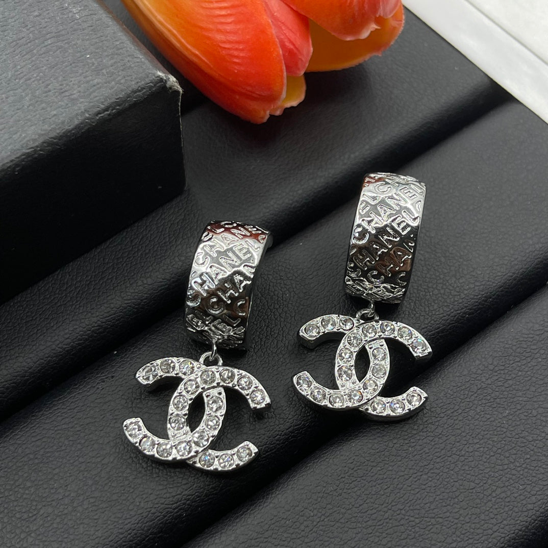 Chanel style earrings - product photo 2