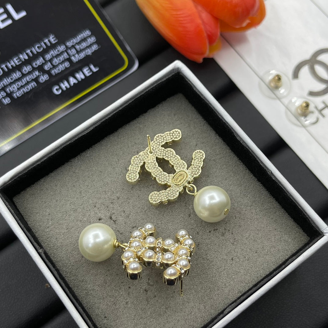 Chanel style earrings - product photo 5