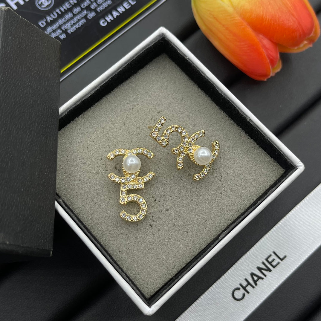 Chanel style earrings - product photo 2