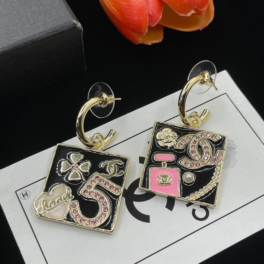 Chanel style earrings - product photo 2