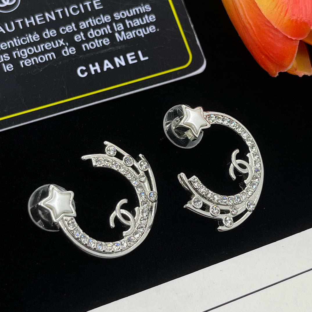 Chanel style earrings - product photo 3