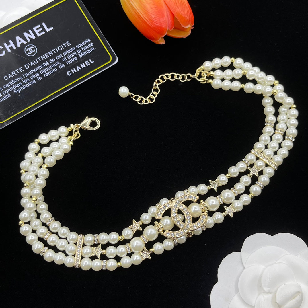 Chanel style necklaces - product photo 1